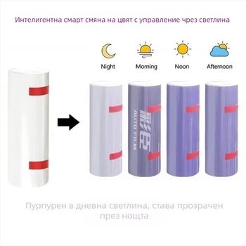 Филм за защита на фарове и задни светлини за автомобили и мотори, TPU филм за промяна на цвета чрез светлината