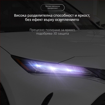 Филм за защита на фарове и задни светлини за автомобили и мотори, TPU филм за промяна на цвета чрез светлината