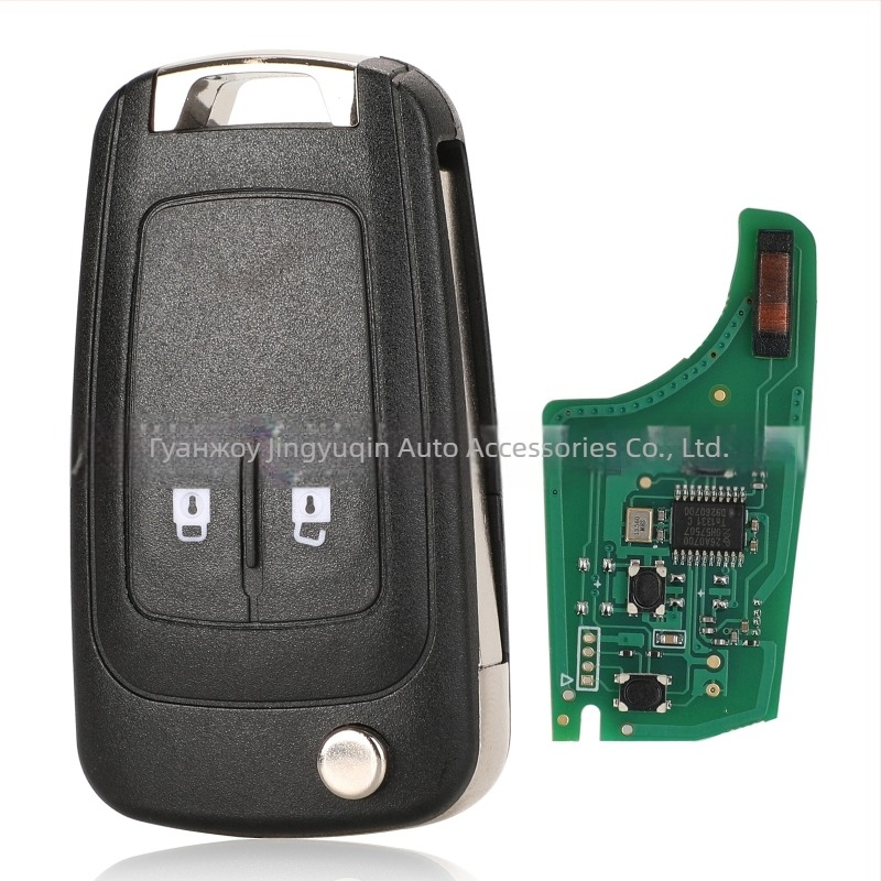 Дистанционно управление за ключ за Chevrolet Cruze, Buick Regal, Opel – 315/433 MHz, 2–5 бутона, PP чип, ABS+мед корпус