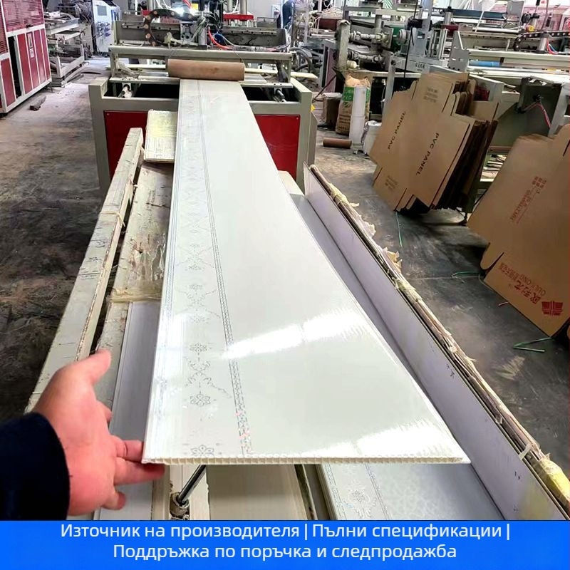 PVC ъглова плоча, ламинирана повърхност, Т-тип, дебелина 7–12 мм, влагоустойчива и огнеупорна