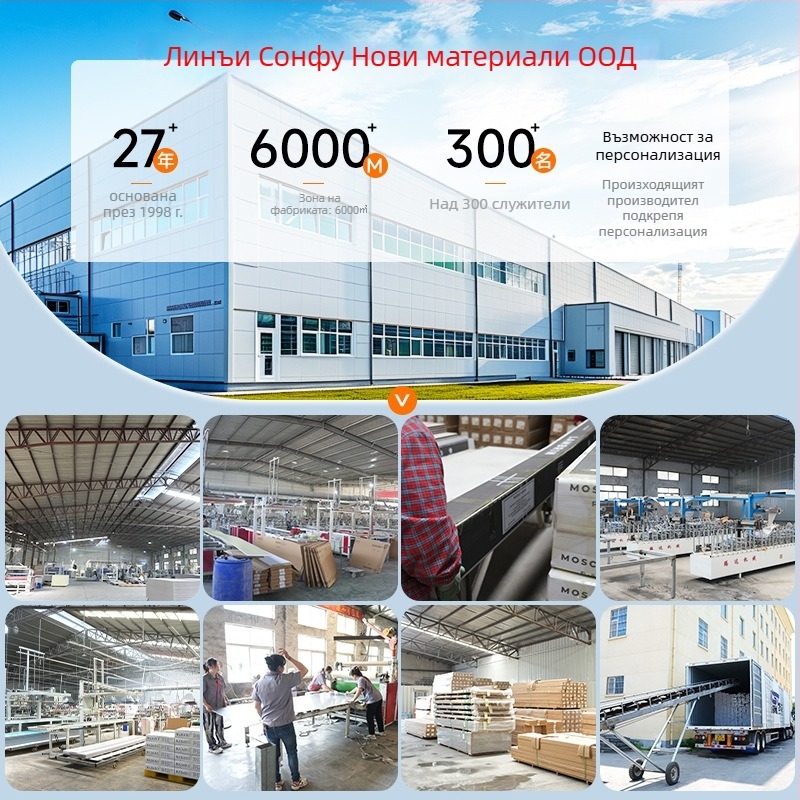 SPC стенен панел — каменно-пластмасов материал, модел SPC wall panel, стил плосък, марка Praise blessings