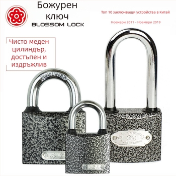 Катинар BC12, железен, домашен модел, за чекмеджета, чанти и шкафове, модерен стил