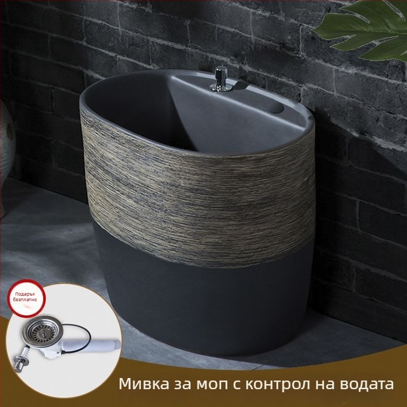 Керамична моп-база за дома с водоснабдяване