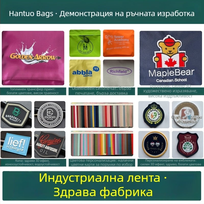 Детска училищна раница с персонализирано лого, Oxford плат, водоустойчива и разширяваща се, уличен стил, презрамки с въздушна подложка, марка Mr. Jelly