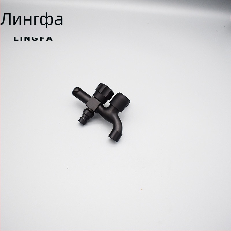 Кран за пералня с керамичен сърцевинен клапан, цинков сплав, монтаж в стената, модел LF1035