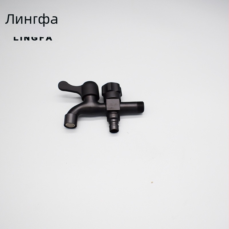 Кран за пералня с керамичен сърцевинен клапан, цинков сплав, монтаж в стената, модел LF1035