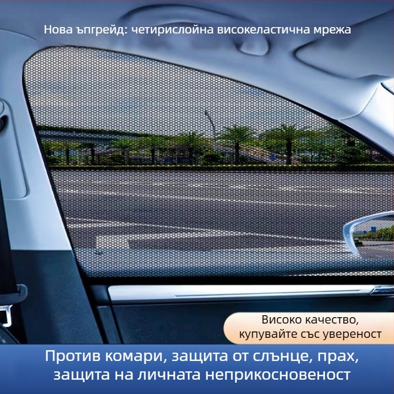 Автомобилна прозоречна мрежа против комари – марля мрежа, отвори 0.01, диаметър на тел 0.01, експлоатационен срок 3 години, марка dbd