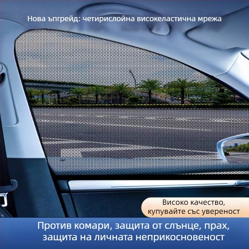 Автомобилна прозоречна мрежа против комари – марля мрежа, отвори 0.01, диаметър на тел 0.01, експлоатационен срок 3 години, марка dbd