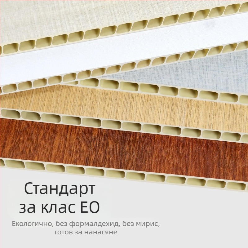 Бамбукови фибърни интегрирани стенни панели — Shunfuda, модел Интегрирана стенова плоча, произход Linyi, Shandong, без монтаж