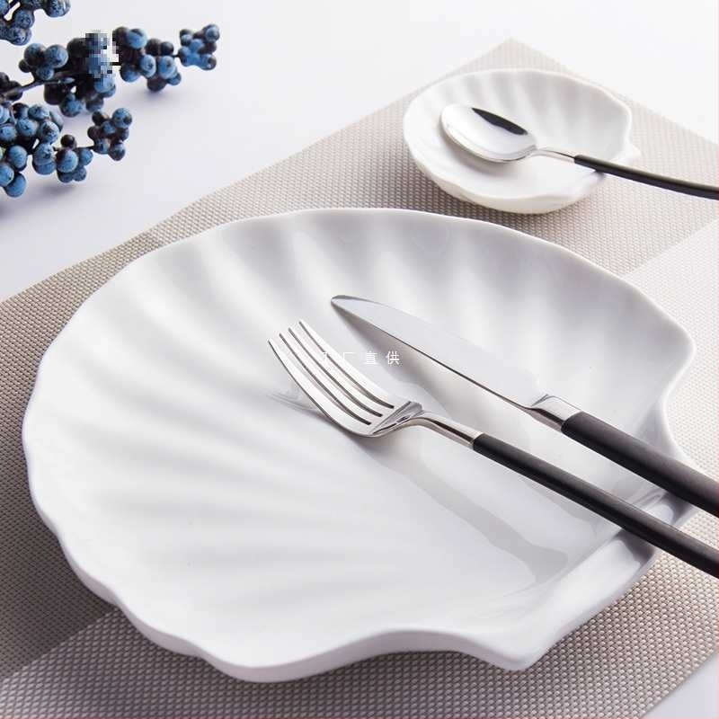 Порцеланов сервиз за хотели и ресторанти – неравна форма, модерен минималистичен стил, подходящ за микровълнова, глазирана повърхност