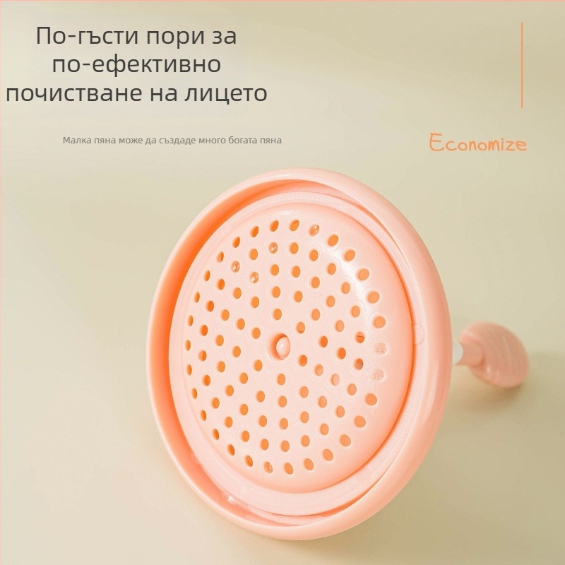 Преносима ръчна пеняща бутилка за почистване на лице — PP; 94 g; ръчно натискане; карикатурен стил; инжекционно формоване