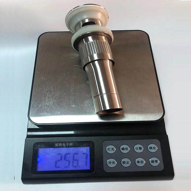 Lilong LL-15003 неръждаема стомана, едночастичен универсален дренаж с повдигащ се капак за керамичен умивалник – 304 материал, тегло 256, модерен минимализъм