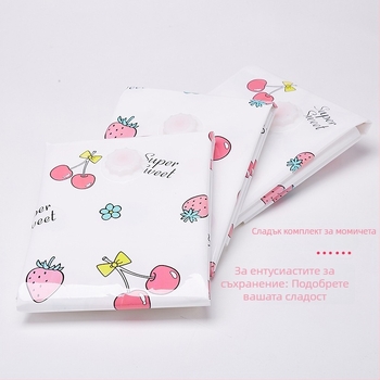 Jiajiale вакуумна компресионна чанта, PET+PE, Jac-9401, Girl Series Cherry, за одеяла и дрехи