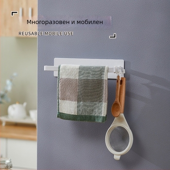 Oyite: Овален държач за кухненска хартия с магнитна лента, без пробиване, неръждаема стомана, матова повърхност, японски стил, за хладилник