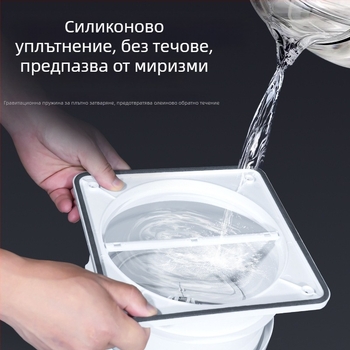 Еднопосочен обратен клапан за кухненски димоход и баня, пластмасов, модерен стил