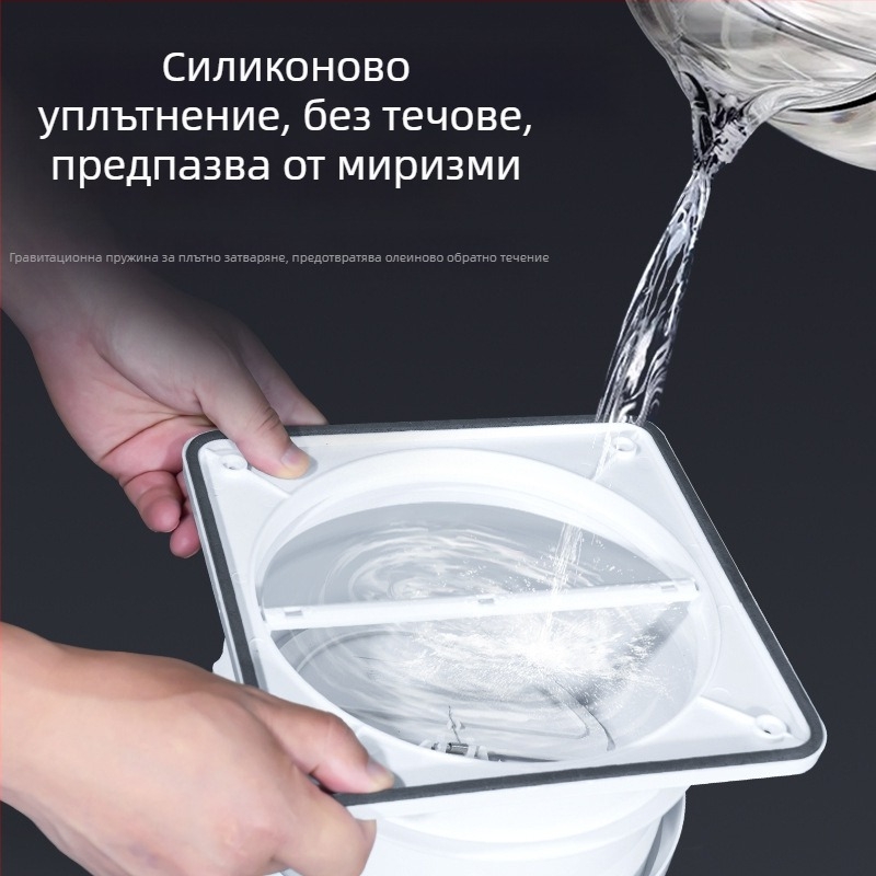 Еднопосочен обратен клапан за кухненски димоход и баня, пластмасов, модерен стил