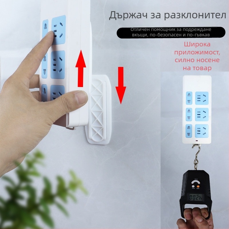 Aoju пластмасов кабелен организатор, стенен монтаж, мультяшен стил, за кухня, бюро, спалня и всекидневна