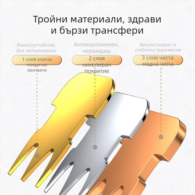 Cat6 гигабитен RJ45 конектор с кристална глава - 100 бр./кутия - неекраниран 8P8C