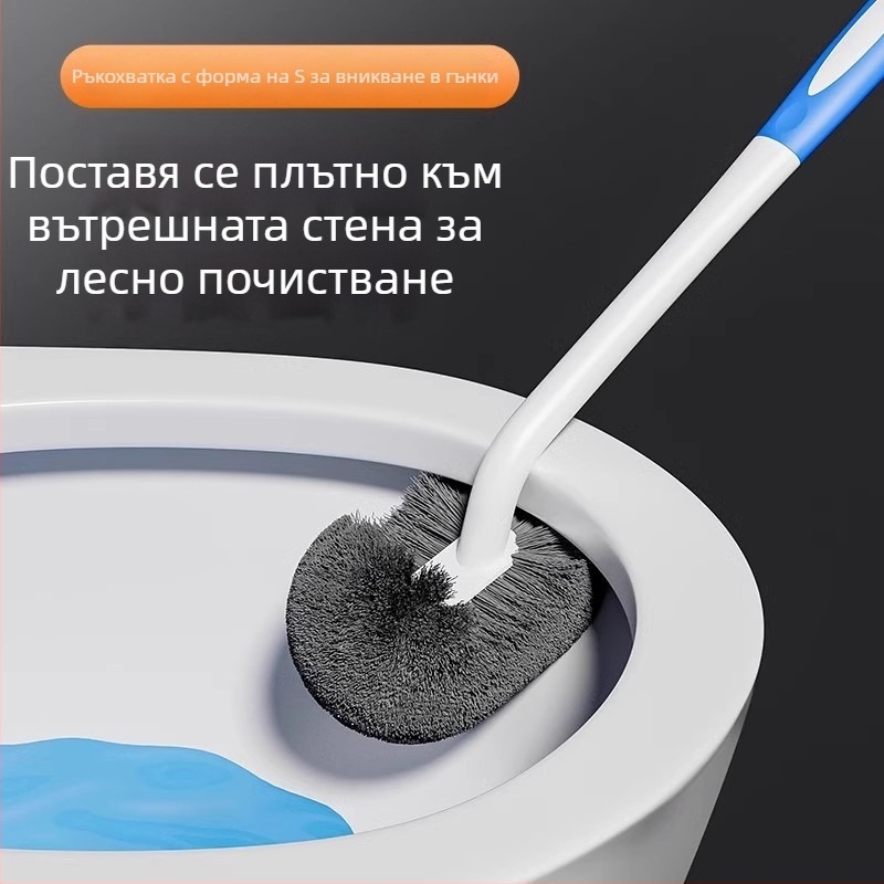 Четка за тоалетна, пластмасов материал, модерен минималистичен стил, марка: Друг