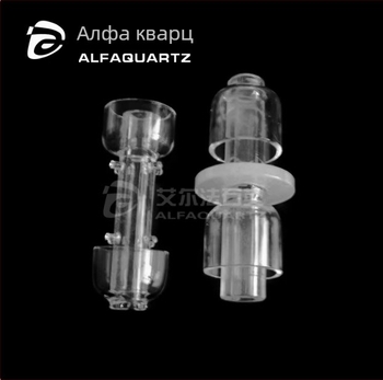 Кварцов стъклен изолатор-реактор, високотемпературен устойчив, високочист полупроводник, Elfa Quartz
