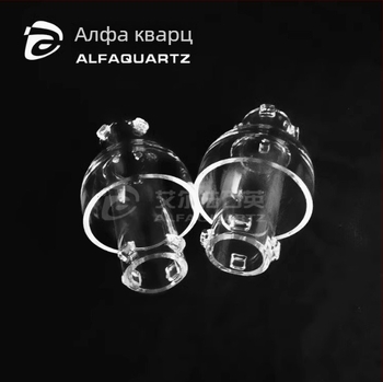 Кварцов стъклен изолатор-реактор, високотемпературен устойчив, високочист полупроводник, Elfa Quartz