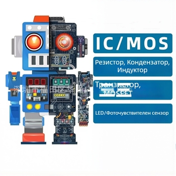 Изправителен диод FR107/FR207/FR307, DO-41 корпус, 2A 1000V, XKETE