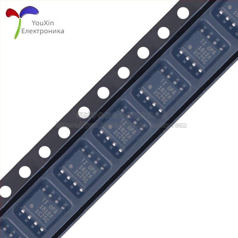 OPA1612AIDR двуканален аудио оперативен усилвател, SOIC-8 пакет