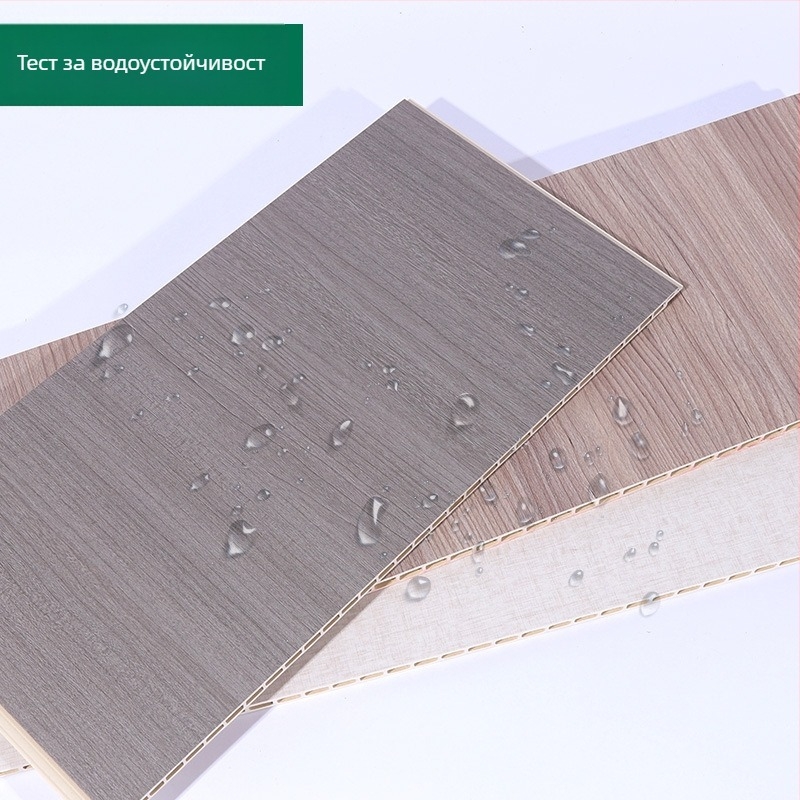 Интегриран панел за стени и тавани от бамбукови влакна - безшевен, модерен стил; Материал: бамбукови влакна; Шумоизолация: средна; Топлопроводност: средна