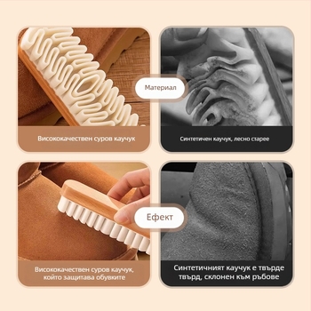 Четка за обувки – грижа, дезинфекция и износоустойчиво почистване; марка Friendly; стил: модерен минимализъм