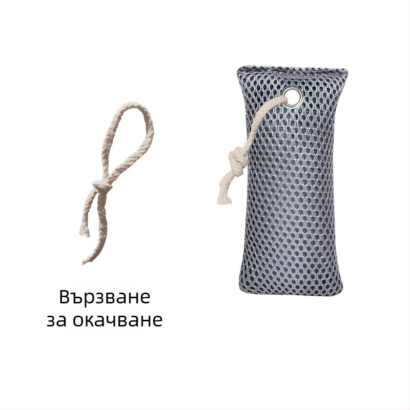 Чанта от бамбук активен въглен за премахване на формалдехид, за шкафове и стаи, 75 g, аромат на бамбук активен въглен