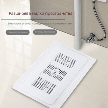 Xin Leon Удебелена ABS седалка за скат тоалет Anti-Odor