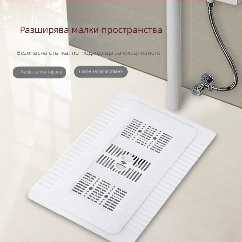 Xin Leon Удебелена ABS седалка за скат тоалет Anti-Odor