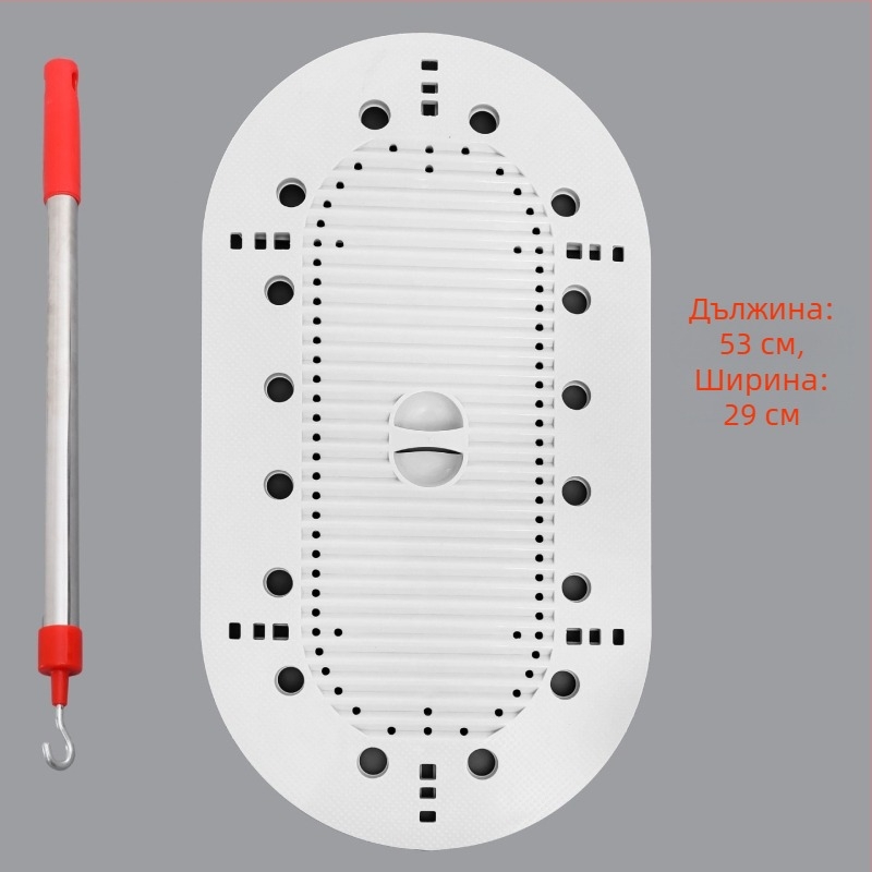 Xin Leon Удебелена ABS седалка за скат тоалет Anti-Odor