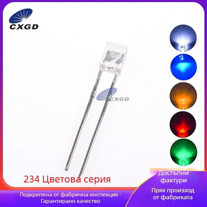 LED светодиодни мъни 234 – 20 мА, 1.8–2.2 V, 0.06 W, 45° лъчев ъгъл, CRI 90+