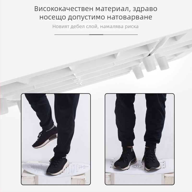 Капак за тоалетна за клек-тип — PP материал, марка excellent, без воден резервоар, модерен стил