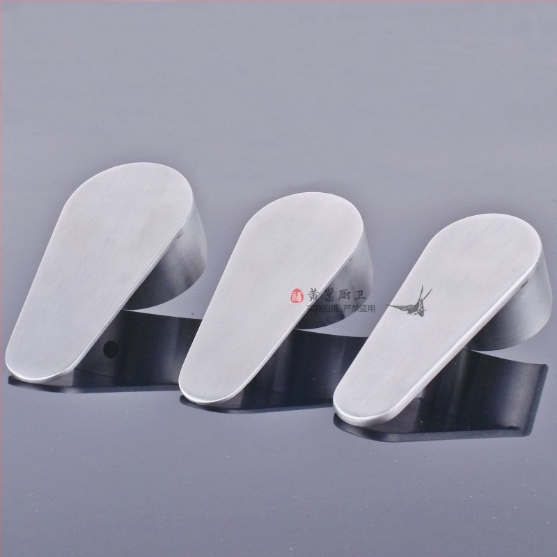 Дръжка за кран, 304 неръждаема стомана, персонализируема, за смесител за мивка и душ, Yellow Nest, модерен стил