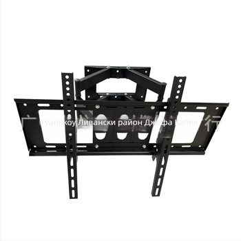 CP602 Телевизионна стенна стойка, телескопична, върти се в посоки горе/надолу и наляво/надясно,Mechanично управление, материал: студено валцована стомана