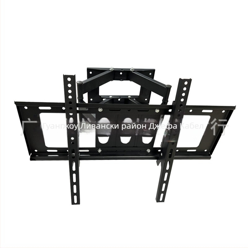 CP602 Телевизионна стенна стойка, телескопична, върти се в посоки горе/надолу и наляво/надясно,Mechanично управление, материал: студено валцована стомана