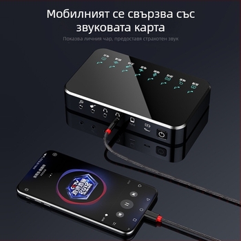 RXIX Luo 4-канален аудио кабел 3,5 мм мъжки към мъжки, златно покритие, медна жица