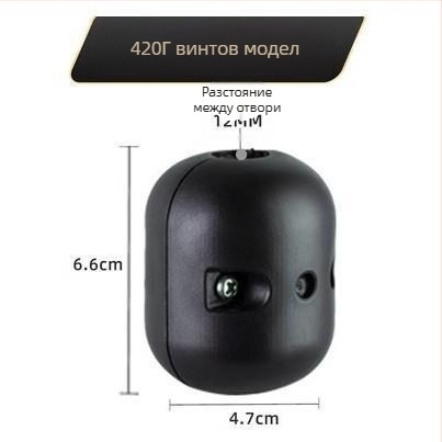 Изтеглящ се смесител – аксесоар с тежест Gravity Ball, пластмасов корпус, монтаж с гаечен ключ, повърхност с печено покритие