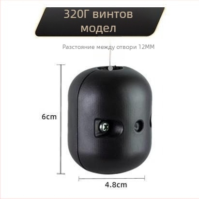 Изтеглящ се смесител – аксесоар с тежест Gravity Ball, пластмасов корпус, монтаж с гаечен ключ, повърхност с печено покритие