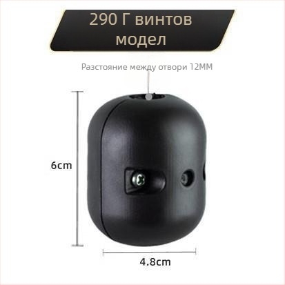 Изтеглящ се смесител – аксесоар с тежест Gravity Ball, пластмасов корпус, монтаж с гаечен ключ, повърхност с печено покритие