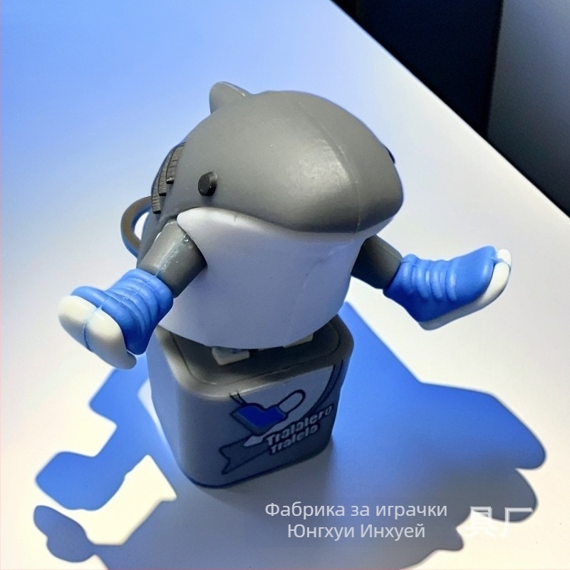 Пластмасов ключодържател, сладък стил, серия blind-box за облекчаване на стреса