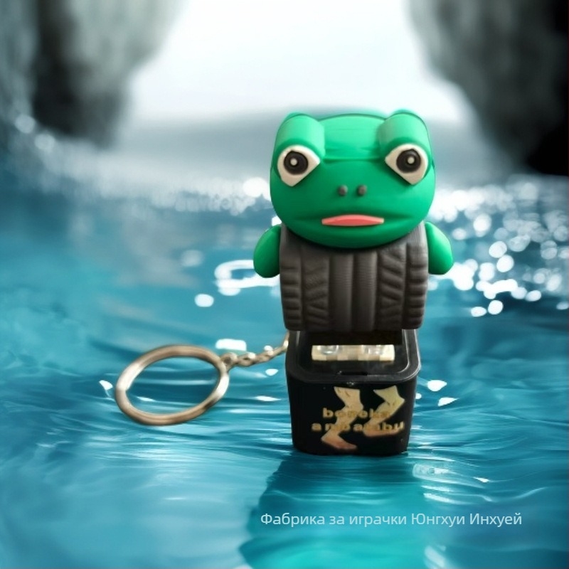 Пластмасов ключодържател, сладък стил, серия blind-box за облекчаване на стреса