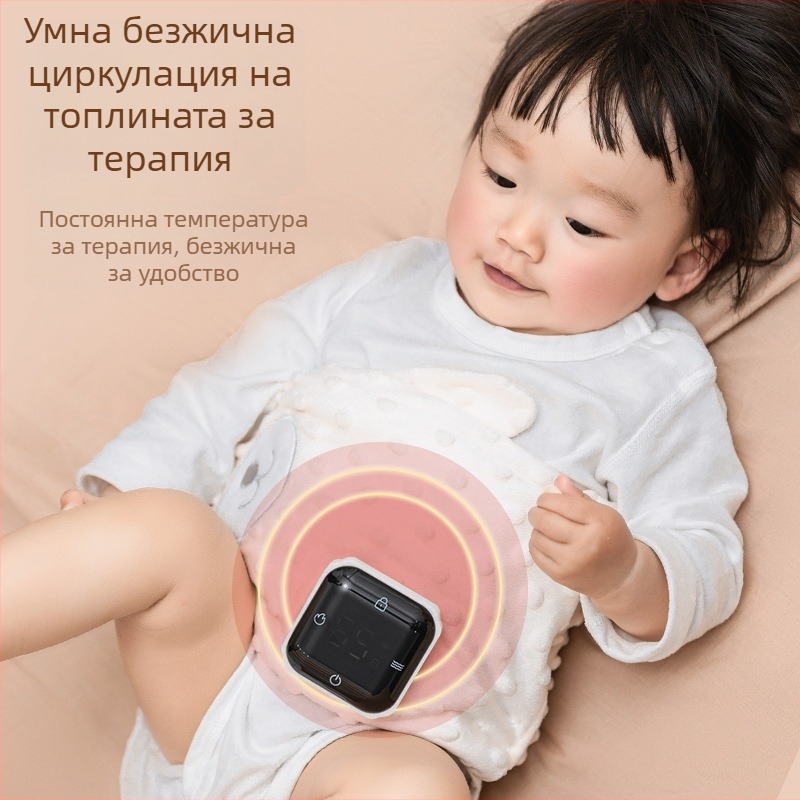 Устройство за затопляне на мляко за новородени с автоматичен контрол на температурата, 10W, найлон, захранване USB/Type-C/литиева батерия