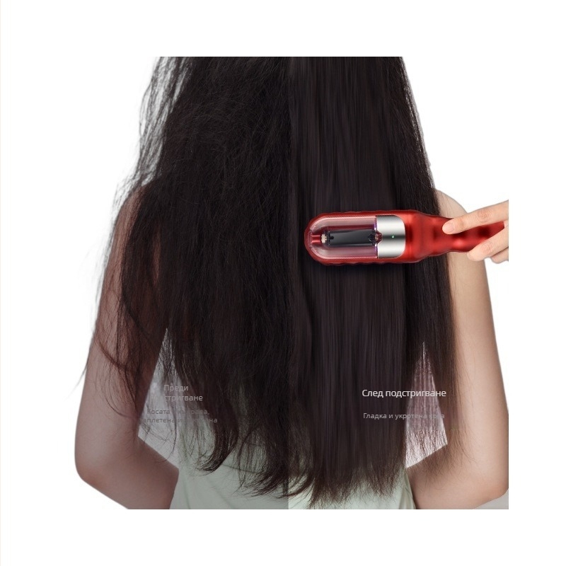 Напълно автоматичен подстригвач за коса с титаниева режеща глава, мотор с четки, вградена батерия 500–800 mAh, до 1 час работа, нисък шум