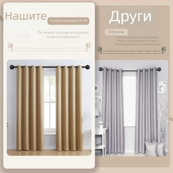 Карнист за завеси – Разтегателен, индустриално-скандинавски стил, въглеродна стомана, персонализируема опция, лицензирана частна марка, марка Ijiale