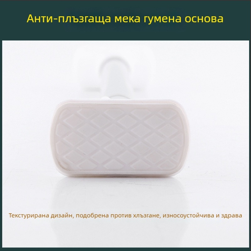 Телескопичен държач за баня от неръждаема стомана — без пробиване, за завеси и дрехи