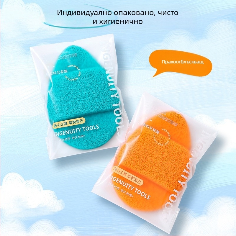 PVA почистваща гъба за лице - екстра голям, удебелен дизайн - 540 броя в опаковка - Авторизирана частна марка