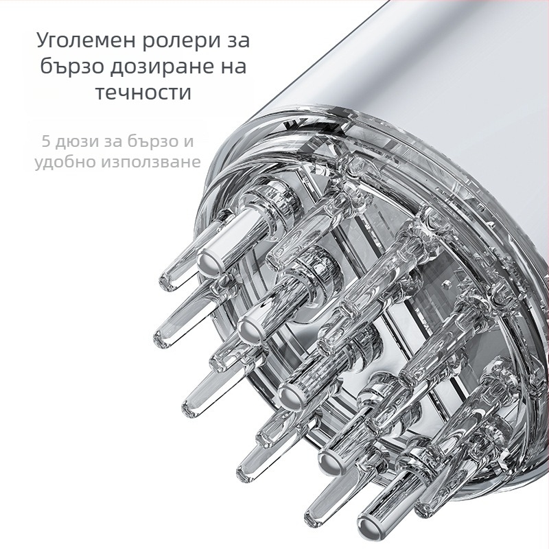 Умен уред за дозиране на скалпа — марка JY/Jiyan, модел JY-TP01, 120 g, против сърбеж и успокояващ скалпа.